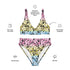Pansexual Pride Aloha High-Waisted Bikini